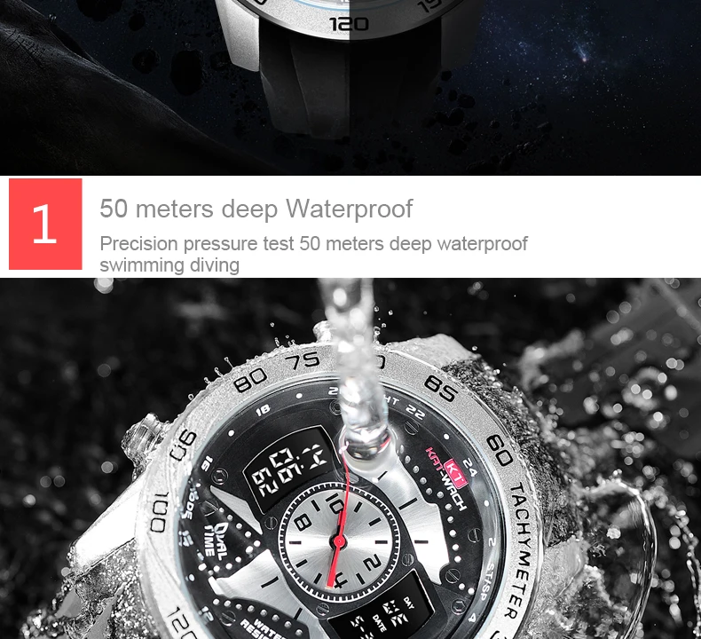 KAT-WACH мужские часы лучший бренд класса люкс кварцевые часы мужские модные повседневные спортивные светящиеся водонепроницаемые часы Relogio Masculino