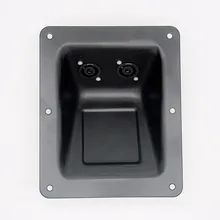 Finlemho P700 квадратный динамик терминал двойной разъем NL4 Входная пластина 170*140 для портативной акустической линейной матрицы консольный микшер аудио