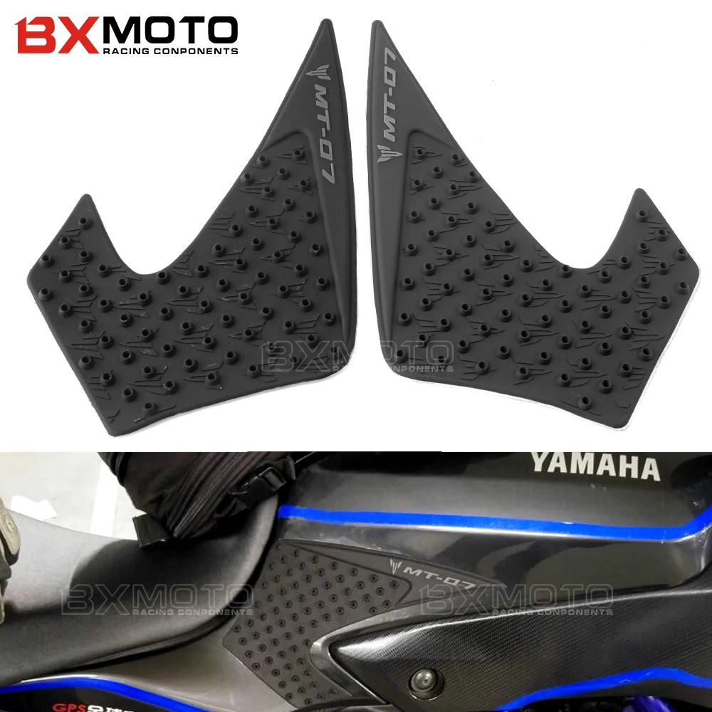 2x для Yamaha MT 07 2014 2015 2016 2017 мотоциклетные наколенники протектор Наклейка газ