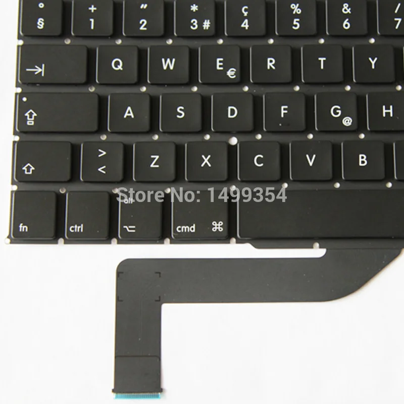 Оригинальный Новый A1398 Swiss Switzerland клавиатура для Apple Macbook Pro Retina 15 ''замена