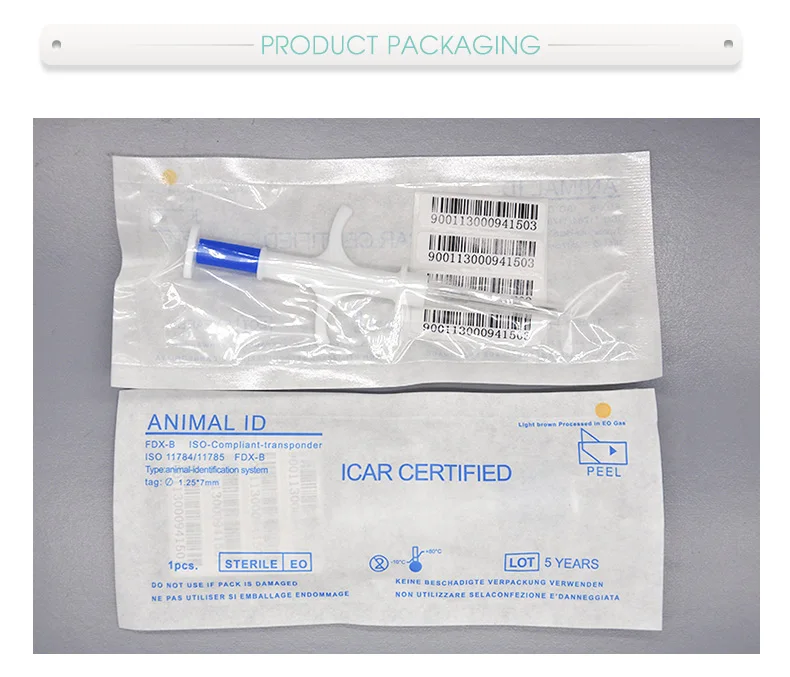80 шт. ISO 134,2 кГц мм шприц с микрочипом * 7 мм собака кошка рыба комплект дентальных имплантатов микрочип 1,25 животных rfid собака инжектор для