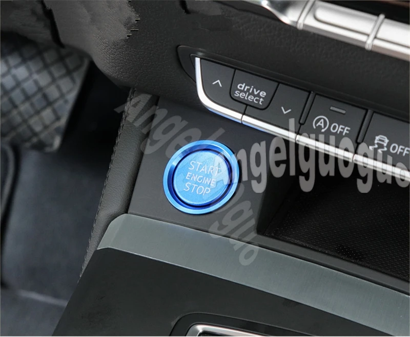 START Engine Button Replace Cover STOP Key Accessories Switch Decoration Universal For Volkswagen Golf 7 Tiguan CC Passat