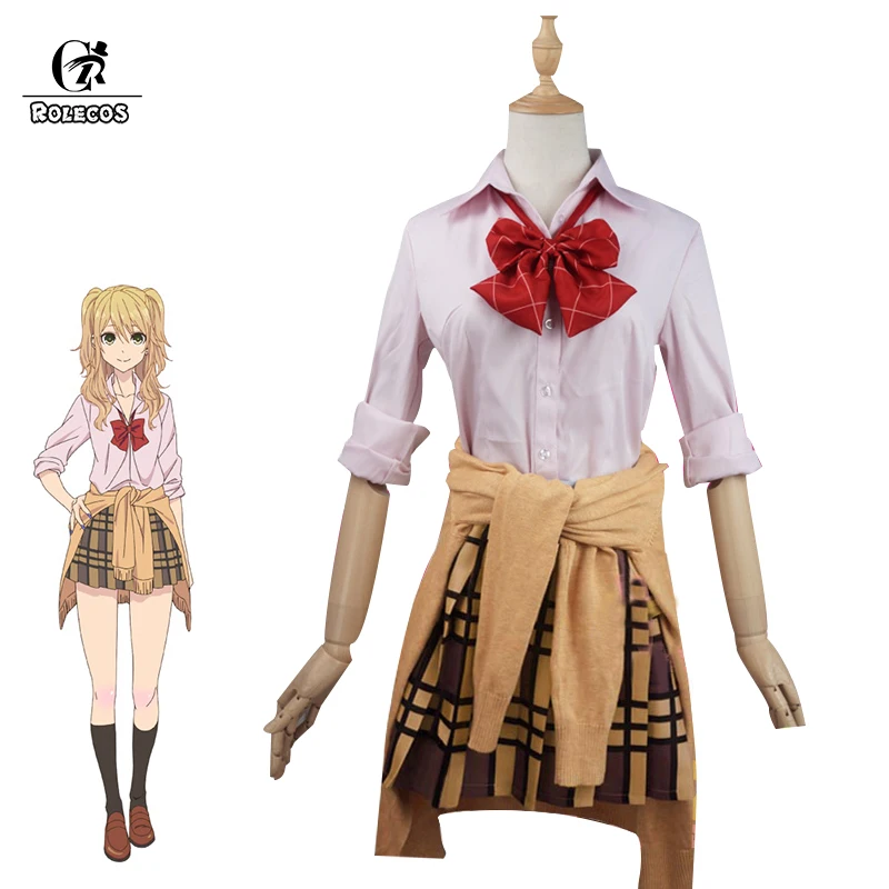 Женский костюм для косплея Aihara Yuzu цитрусовых из японского аниме|cosplay costume|anime