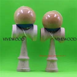 Натуральный/синий липкий Kendama, больше клен Кен 2,0, прочный Sarado и больше, 65 мм бук Tama с прозрачной липкий покрытие