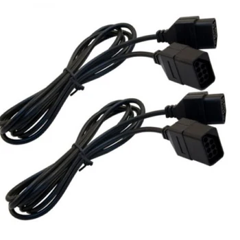 

2x New 6 Foot Controller Cord Extensions for Nintendo NES -- 6' Ft. Cable