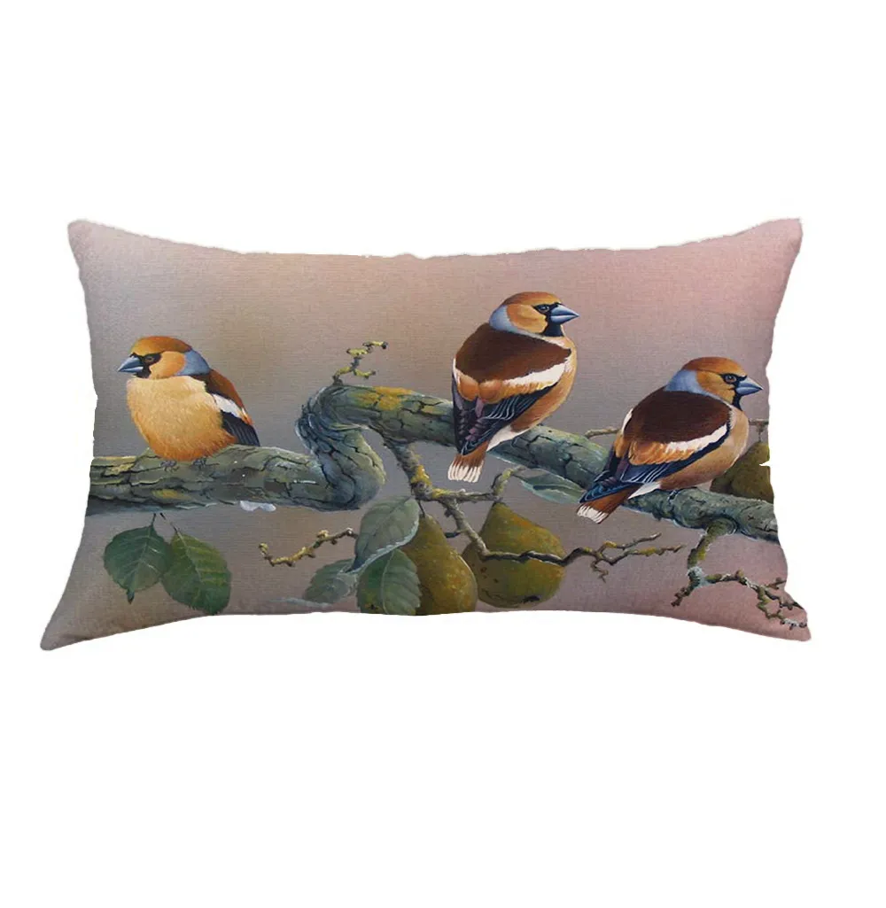 

Animal Pattern Home Decorative Pillows Covers Linen Pillow Cover Hug Pillowcase Sofa Cushion Cover Funda Cojin 30x50 Coussin