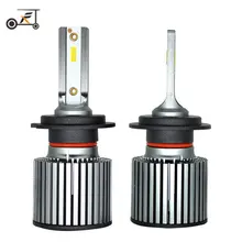 

2Pcs Car Lights Bulbs LED H4 H7 9003 HB2 H11 LED H1 H3 H8 H9 9005 HB3 H10 9006 HB4 Auto Headlights 32W COB 6000K 12V 24V