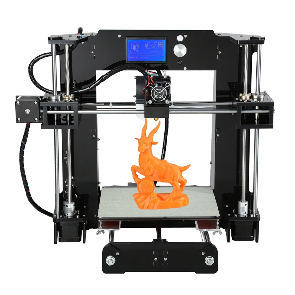 

Anet A6 3D Printer Kit LCD Display DIY 3D Desktop Printer Machine Support TF Card Off-Line Printing Acrylic Plate PLA Plastic