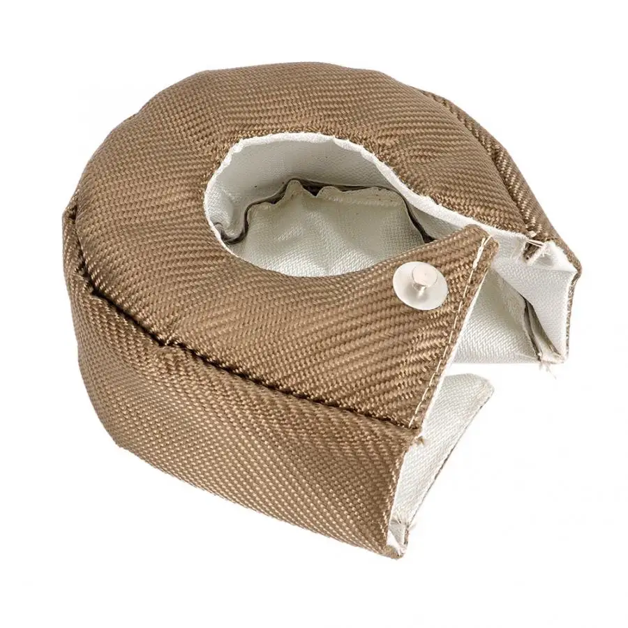 

Single Titanium Turbo Heat Shield Blanket Barrier Turbo Charger Cover For T3/GT35/GT37/GT40/GT42 Auto Car Heat Deflector