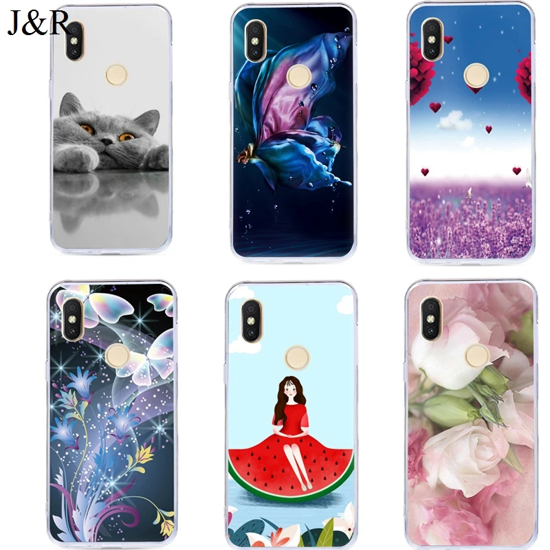 Cover For Xiaomi Redmi S2 Cases Soft TPU Silicone Back Cover Cases For Xiaomi Redmi S2 S 2/RedmiS2 Phone Cases 3D Painted