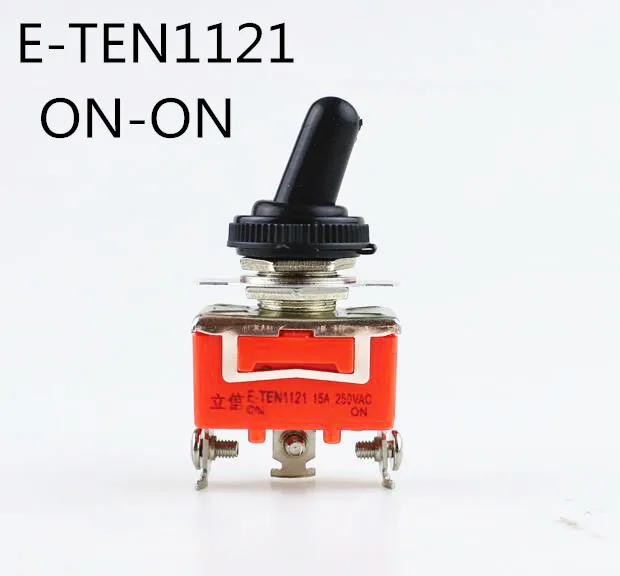 1 шт. E-TEN1121 15A 250VAC 3PIN ON-ON тумблер кулисный переключатель питания микропереключатель