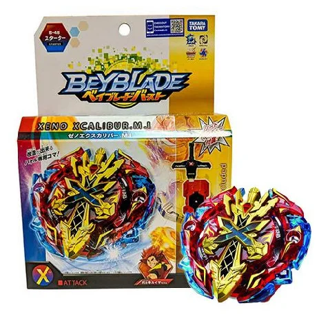 Takara Tomy Tops Attack Pack металлическая игрушка с гироскопом Burst Evolution B-48 с пусковым устройством GT Bey Blade игрушки с гироскопом