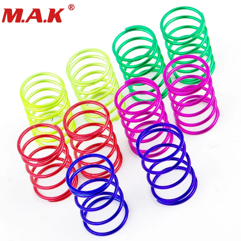 

10pcs/set 1/10 scale shock absorber racing on/off road drift car assembly accessory vehicles 25mm spring toy car parts module