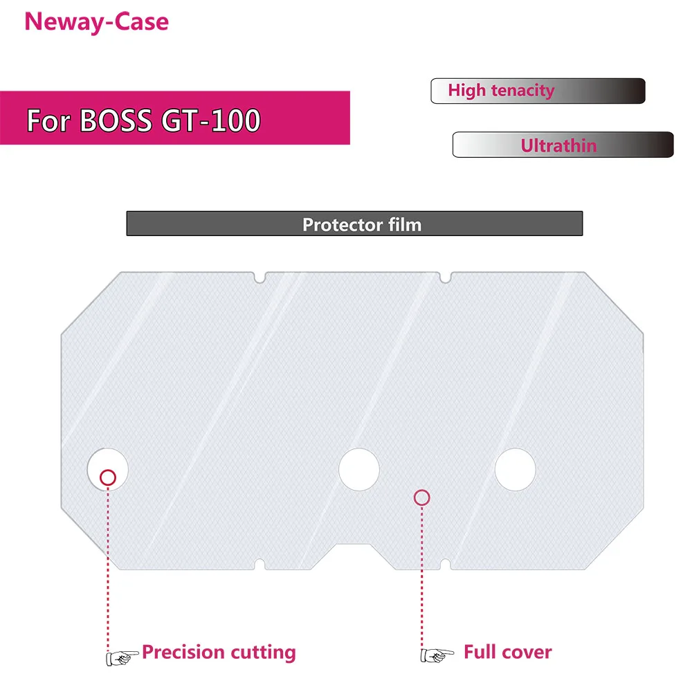 Neway-чехол для электрогитары с мультиэффектом Защитная пленка для BOSS GT-100 аксессуары для гитарных педалей