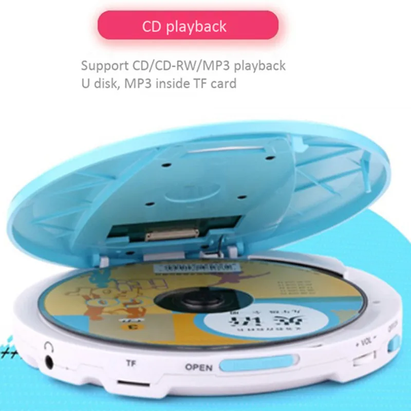 Portable CD walkman external release repeater with