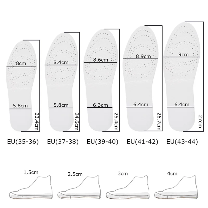 Soumit EVA невидимые стельки для увеличения роста, двойная подошва из воловьей кожи для мужчин и женщин, подтяжка обуви, увеличивающие рост стельки
