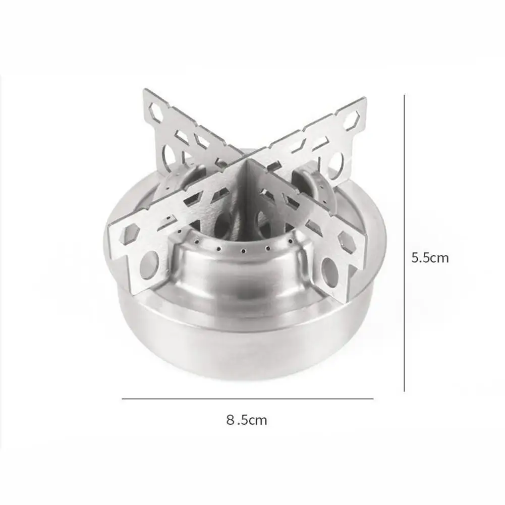 Hobbyлейн открытый нержавеющая сталь спиртовая плита Кемпинг Портативный Пикник Плита Кемпинг Рыбалка плита подставка печь с подставкой