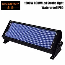 TIPTOP, TP-S1200RGBW, водонепроницаемый, 1200 Вт, стробоскоп, RGBW, вспышка, светильник, сценический, вечерние светильник, ing, звуковая активация, для клуба, дискотека, вечерние, бар IP65