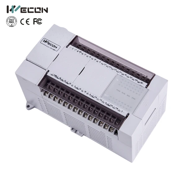 Wecon 40 points transistor input plc remote control automation LX3V-2416MT-D wecon 60 points plc support rtu modem lx3vp 3624mr2h a