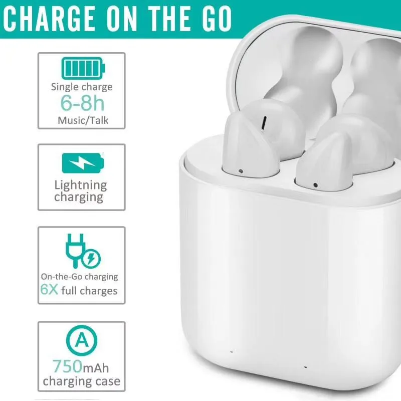 Tws наушники i18 с поддержкой Bluetooth 5 0 и шумоподавлением|Наушники гарнитуры| |