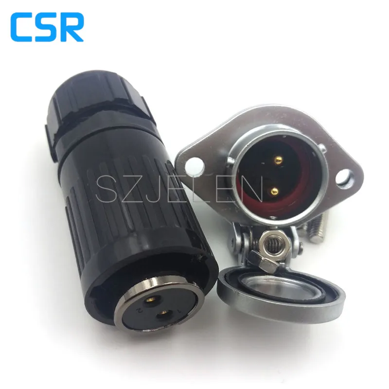 Beste HP20, Industri euml;le connector, 2 pin elektrische apparatuur power panel mount connector, nominale stroom 25A, elektrische Power Connector