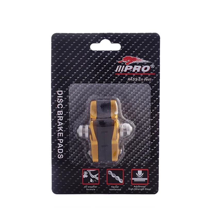 Bicycle Brake Pads Mountain Bike Silent Blocks For Brake Holder Rubber Cycling V brake aluminum alloy drawer brake pad #2y28 (8)
