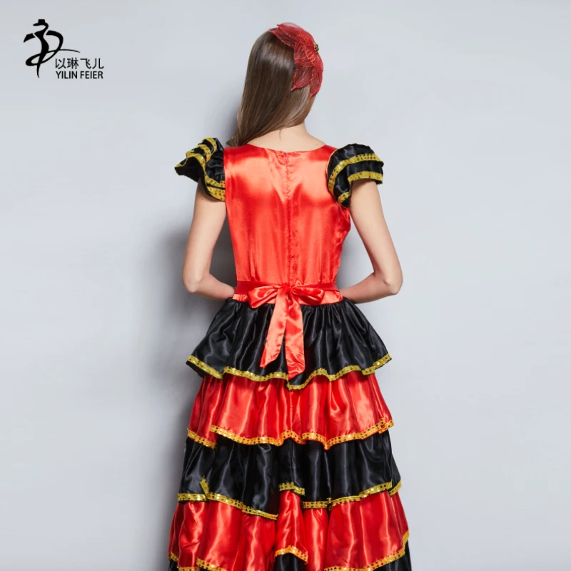 Карнавальный костюм для фламенко испанская юбка 360|dress stitch|skirt clothingdress crinoline |