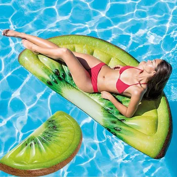 

178CM Giant Inflatable Kiwi Pool Float Air Mattress For Swimming Adults Summer Toys Beach Lounger Floating Island Piscine Boias