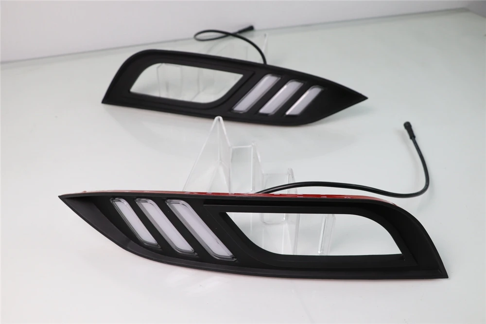 Автомобильная проблесковая для Kia K3 Cerato 2013 2014 2015 2016 Led Габаритные огни DRL