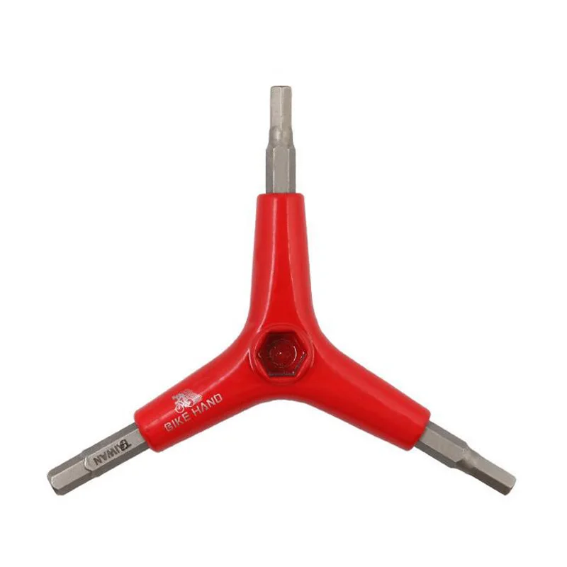 

4/5/6 mm 3 Way Hex Key Wrench Spanner Bicycle Repair Tools Cycling MTB Mountain Bike Repair Tool For Bicycle Y-Shaped
