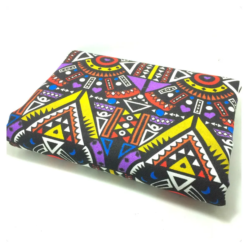 

Upset polyester cotton Mosaic color Geometric graffiti canvas DIY Sewing Fabric/Sofa cloth/tablecloth 100X145CM/SETS