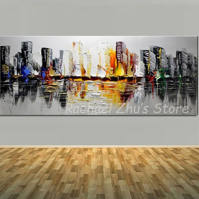 100 hand painted abstract