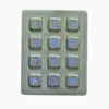 Rugged vandal proof illuminated 12 keys metal numeric keyboard Stainless steel keypad with leds for access control system, kiosk 1