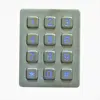 Rugged vandal proof illuminated 12 keys metal numeric keyboard Stainless steel keypad with leds for access control system, kiosk ► Photo 1/6