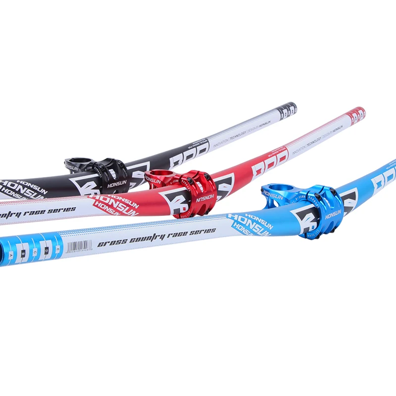 6°//17° 28.6//31.8mm Carbon Fiber Bicycle Stem Folding MTB Bike Handlebar Surprise