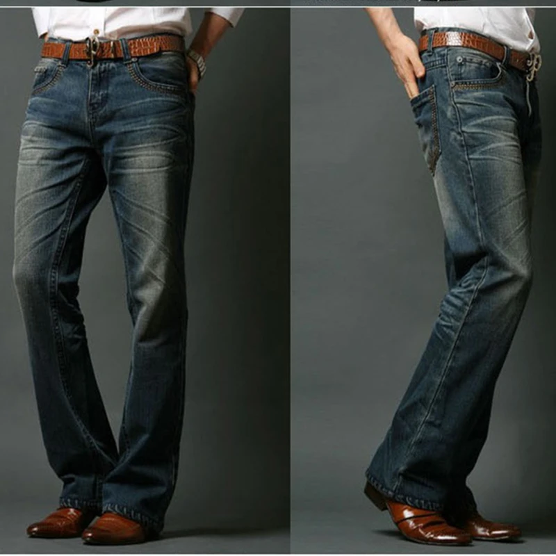 Flared Jeans Bootcut Boot Cut Jeans Men 