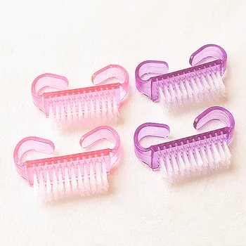 

Manicure Cleaning Brush, Large Plastic Horns Brush, Manicure Saul Paint, Nail Cleaning Tool,3Pcs