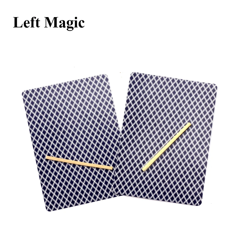 10x Floating Match Stick Playing Card Magic Tricks Levitating Kids Party Bag 