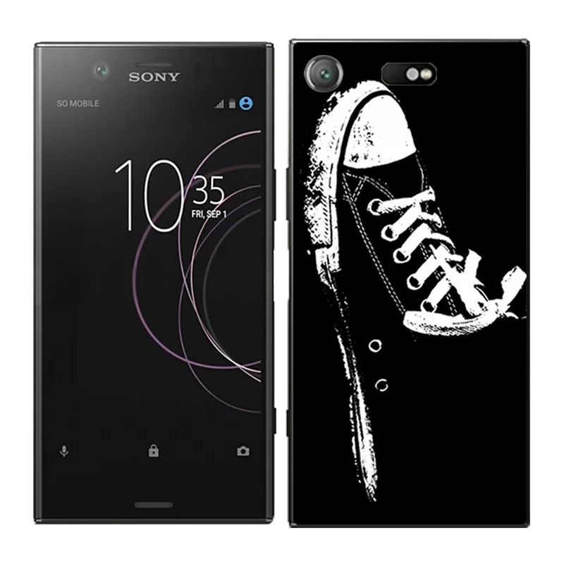 Чехлы для телефонов для Sony Xperia XZ1 компактный чехол слон чехол с рисунком Fundas Мягкий Силиконовый ТПУ чехол ультра тонкие чехлы - Цвет: 01