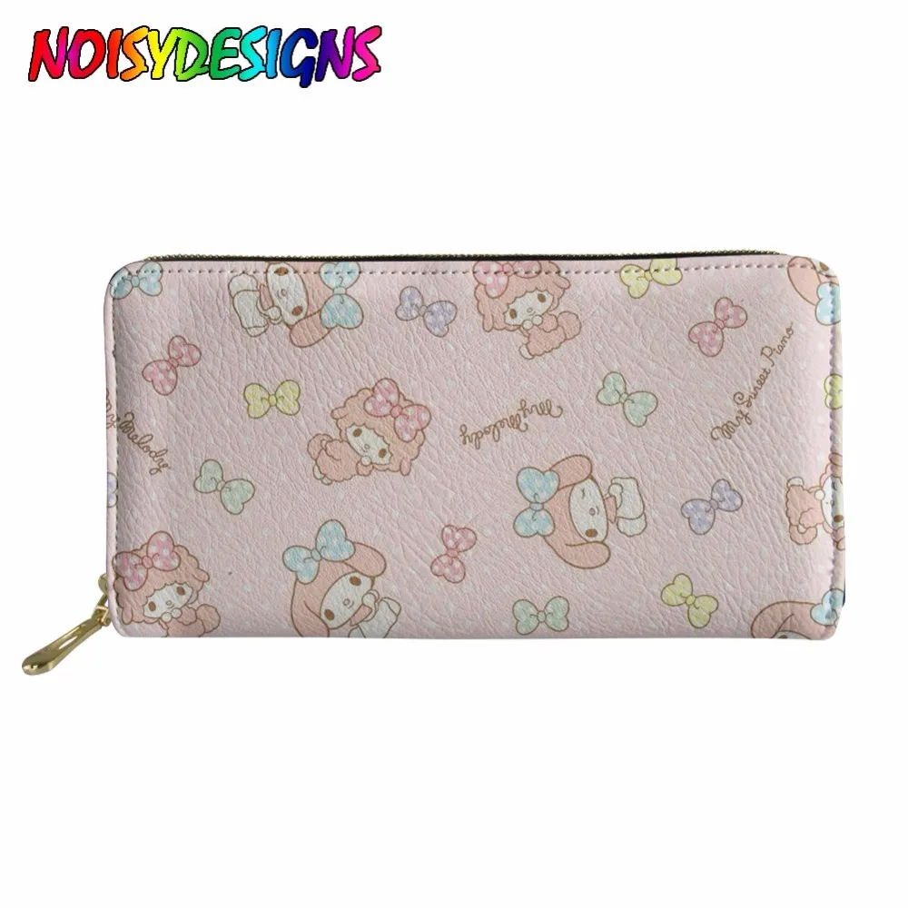 

Girls Wallet Purse Female Wallet My melody Pouch Handbag for Women Coin Purse Card Holders Portefeuille Bag mochila escolar
