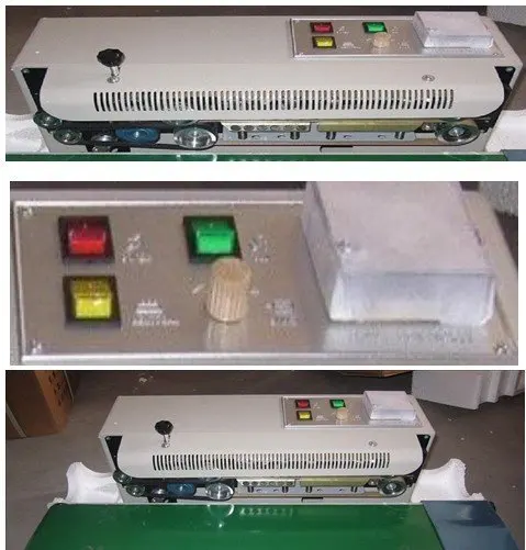 Гарантия FRD-900 Конвейерный запайщик+ принт с датами+ Новое поступление+ высокое качество