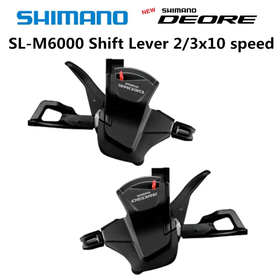 

SHIMANO Deore SL M6000 RAPIDFIRE Plus shift 10-speed 2x10 speed M6000 derailleurs M610 shiftlever M6000 shift lever