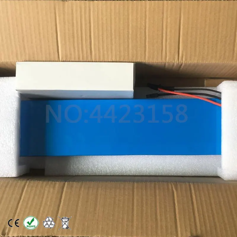 Flash Deal EU US No Tax 36V 14AH Lithium Battery 500W 36V 14AH Ebike Battery with PVC Case use Samsung 3500Mah cell 15A BMS with 2A Charger 5