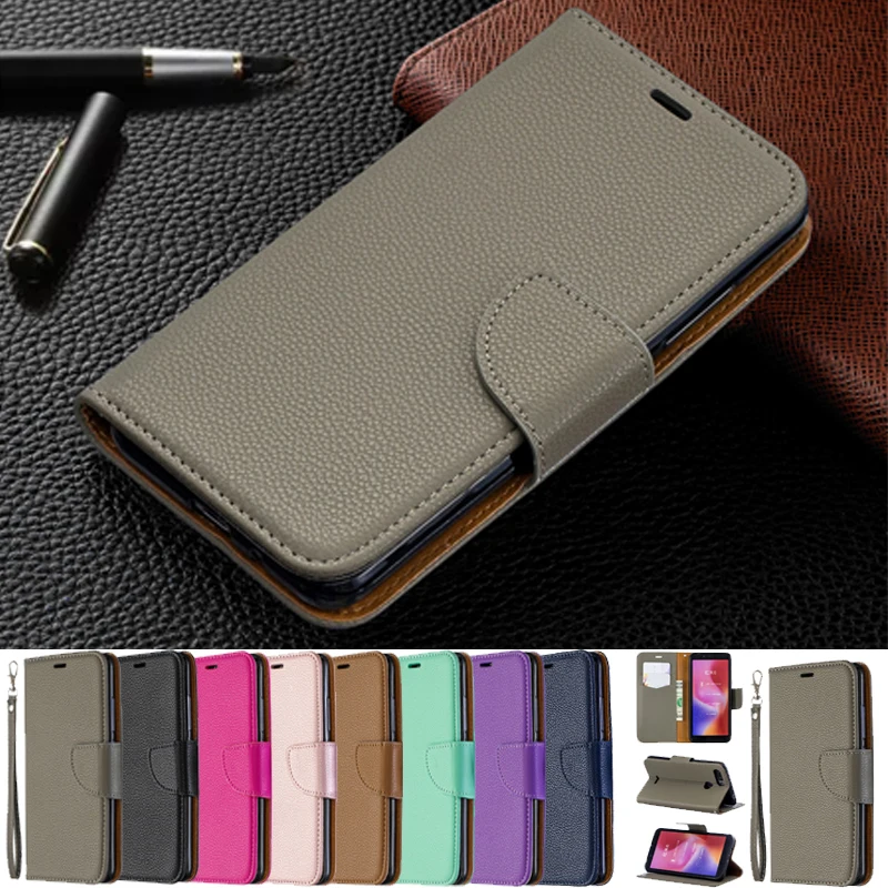 

For xiaomi Redmi 6 Case Flip PU Leather phone Wallet Cover For Redmi 6 Case Card Slot Stand Phone Magnetic Protection Case Capa