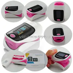 * FDA CE OLED дисплей Пульсоксиметр на кончик пальца Spo2 PR монитор артериального кислорода сигнала 5 цветов выбор Здравоохранение Бразилия