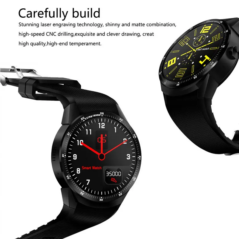 K98H 3g умные часы для мужчин Android 4,1 MTK6572A 1,2 ГГц двухъядерный 4 Гб Bluetooth gps часы для мужчин 1,3 дюймов монитор сердечного ритма шагомер
