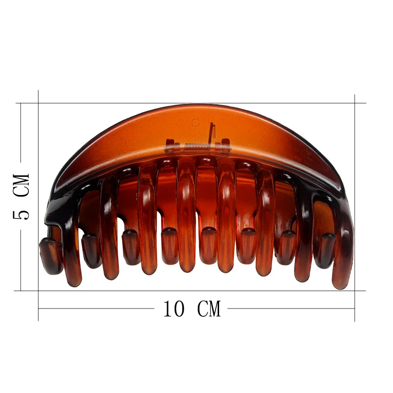 Новинка, модная заколка для девочек, заколка-краб для волос, большие пластиковые заколки для волос, заколки для волос, заколки для волос для женщин, аксессуары для волос