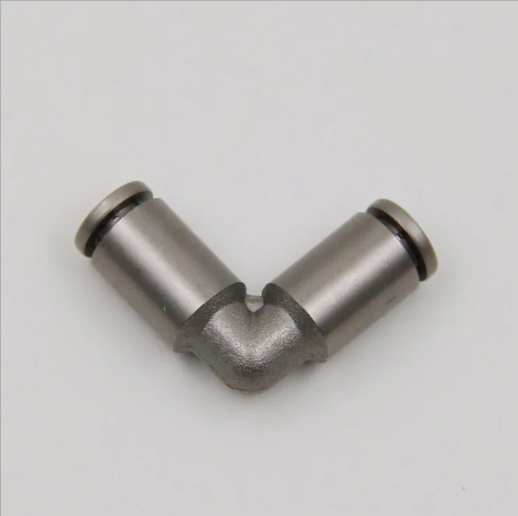 

tube size 14mm thread brass Connecting Push in Pneumatic elbow air hose reducing fitting