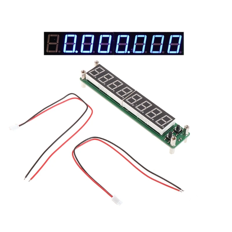 

0.1-60MHz 20MHz-2.4GHz RF 8 Digit LED Singal Frequency Counter Cymometer Tester