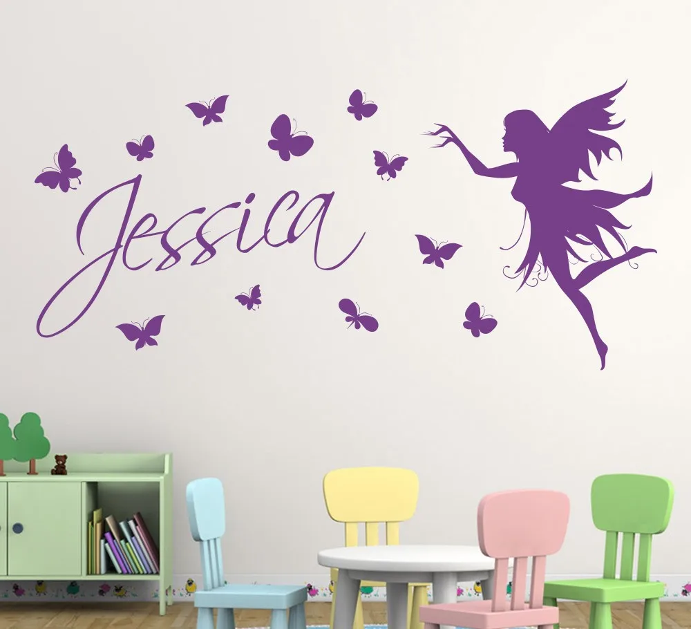 Fairy Wall Art aliexpress : buy butterfly fairy girls wall art wall sticker Fairy Wall Art aliexpress : buy butterfly fairy girls wall art wall sticker